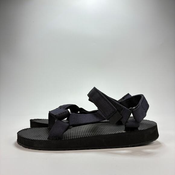 Teva Original Universal Black Adjustable Hook & Loop Sandal 1116866C Youth Sz 3 - Picture 3 of 6